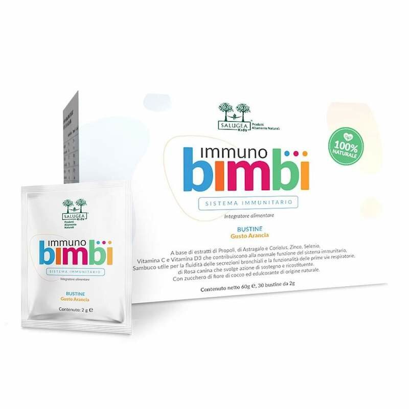 Salugea Immuno Bimbi per il sistema immunitario 30 bustine-2
