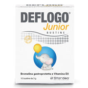 Stardea Deflogo Junior per la digestione e il microcircolo 10 bustine-1