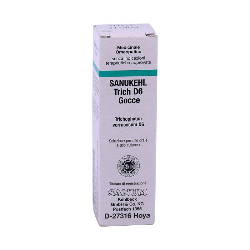 Imo Sanukehl Trich D6 medicinale omeopatico gocce 10ml-1