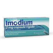 Imodium Loperamide Cloridrato 2mg antidiarroico 8 capsule rigide-1