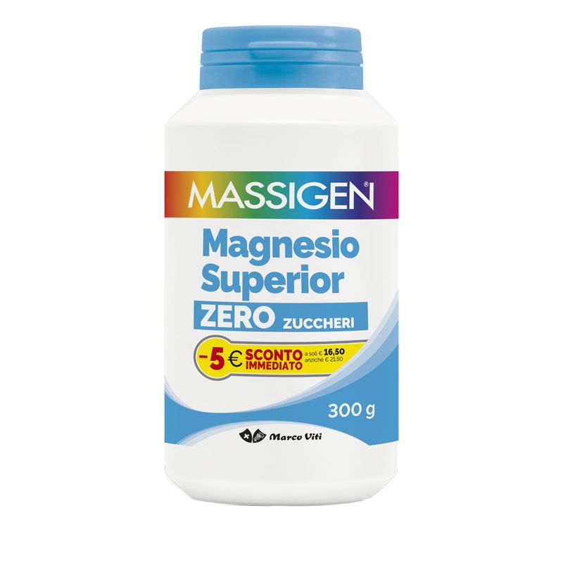 Massigen Magnesio Superior Zero Zuccheri 300g-1