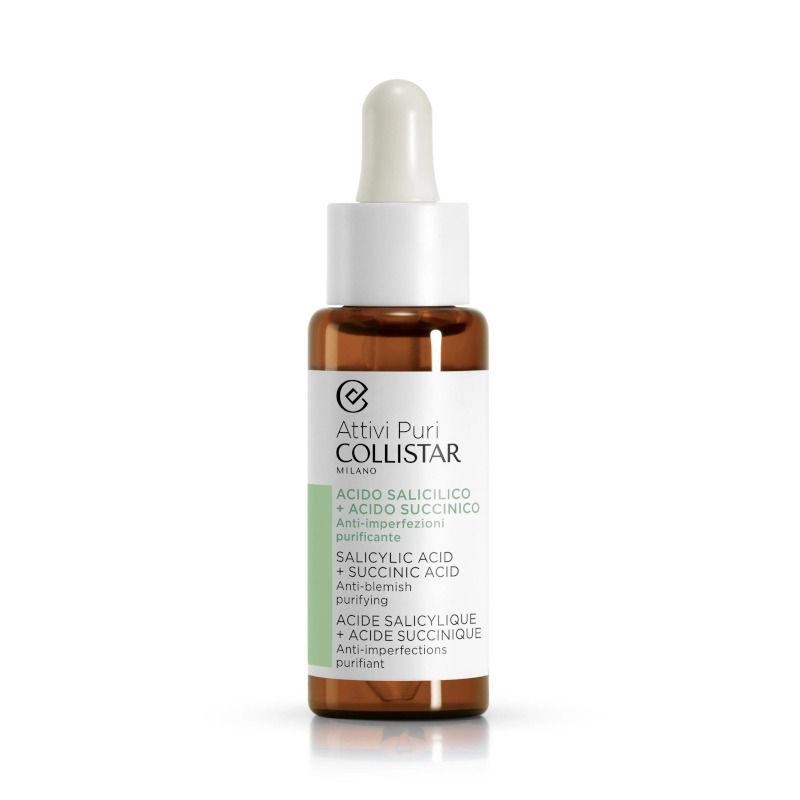 Collistar Attivi Puri Acido Salicinico + Acido Succinico lozione anti-imperfezioni purificante 30ml-1