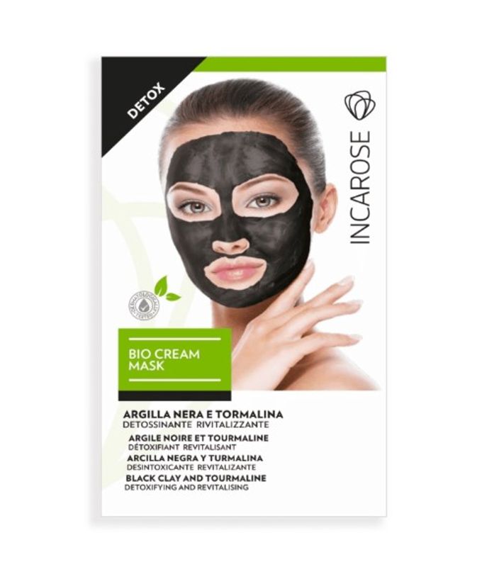 Incarose Bio Cream Mask Detox Maschera Viso Detossinante E Rivitalizzante 15ml-1
