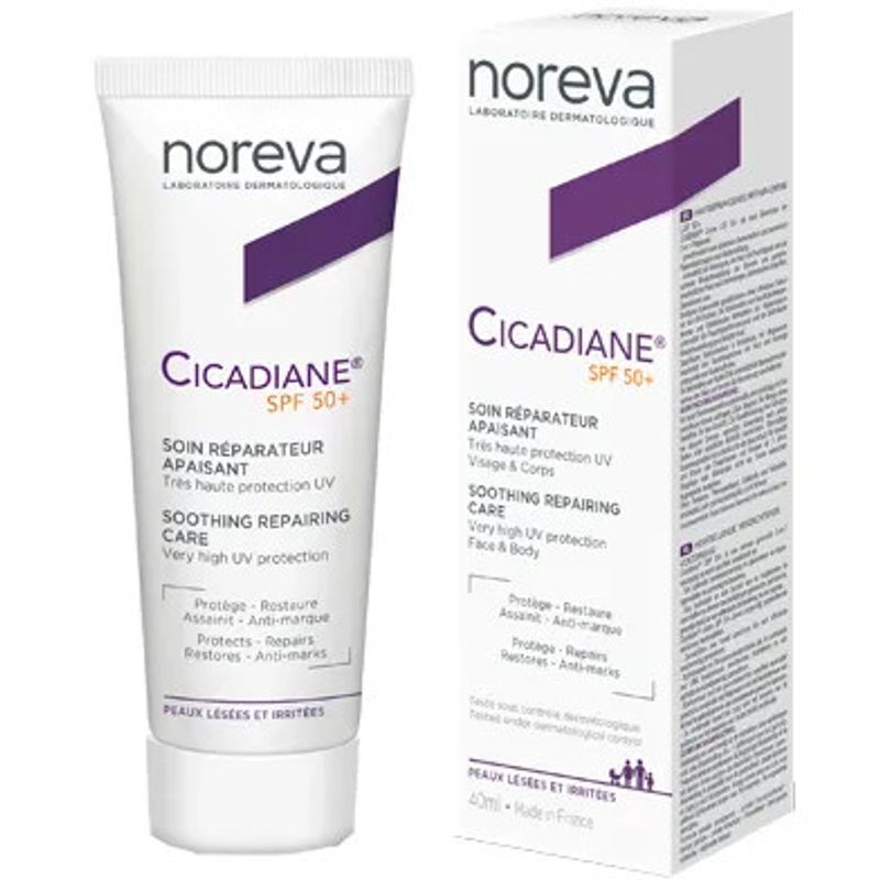 Noreva Cicadiane Crema Solare 2In1 SPF50+ 40ml-1