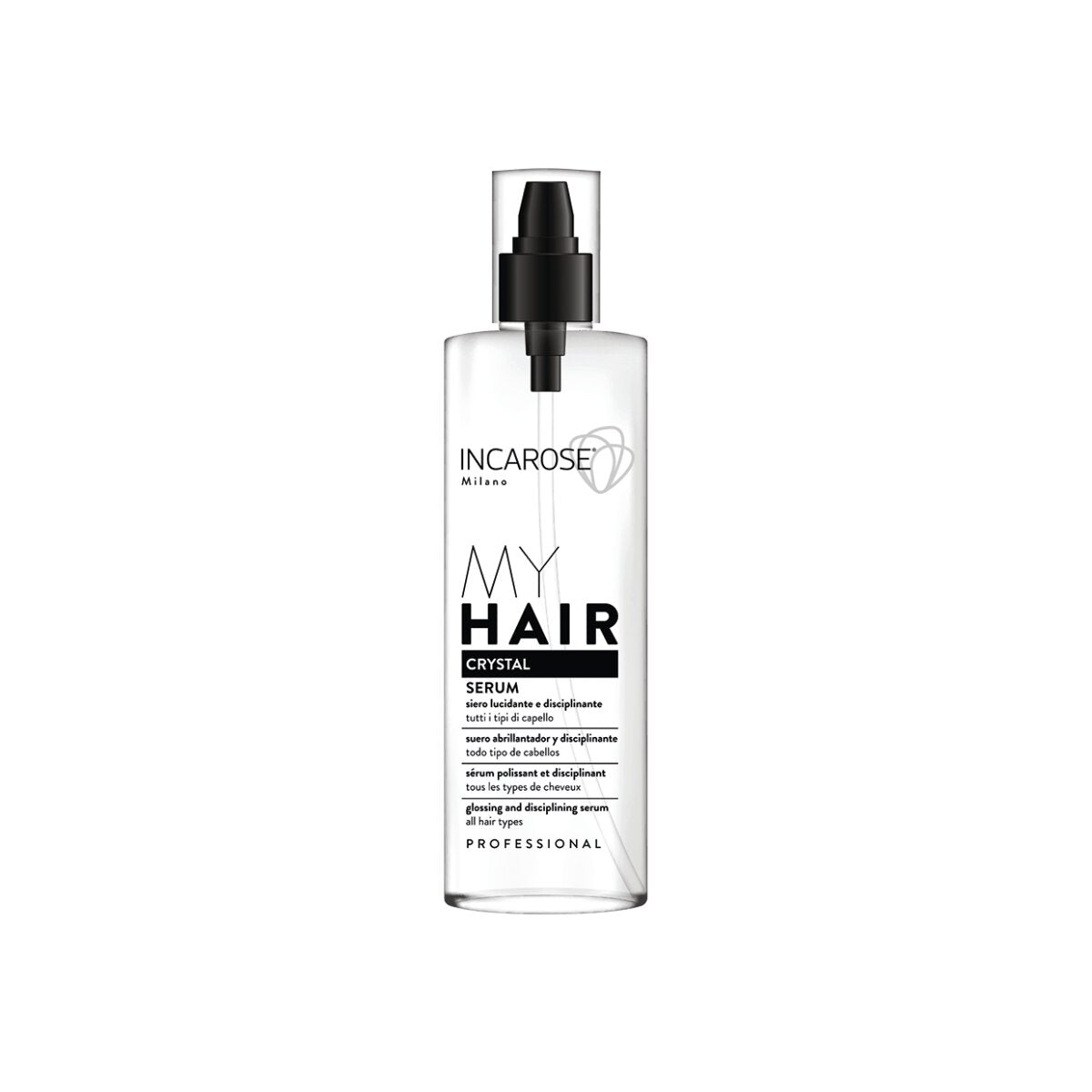 Incarose My Hair Crystal Siero Capelli Lucidante/Disciplinante 100ml-1