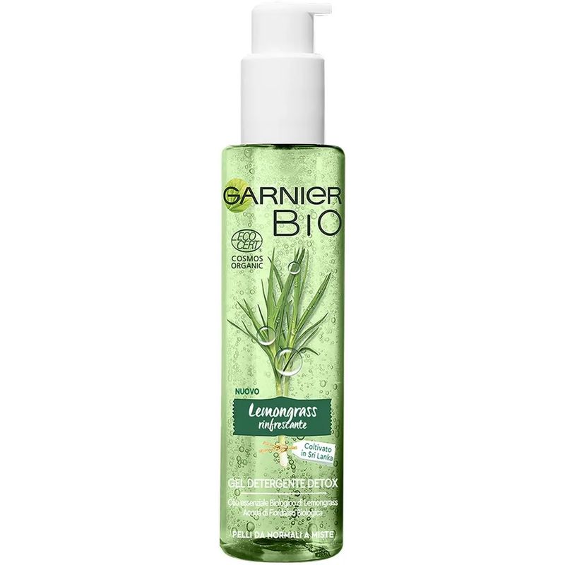 Garnier Bio Lemongrass gel detergente rinfrescante viso 150ml-1