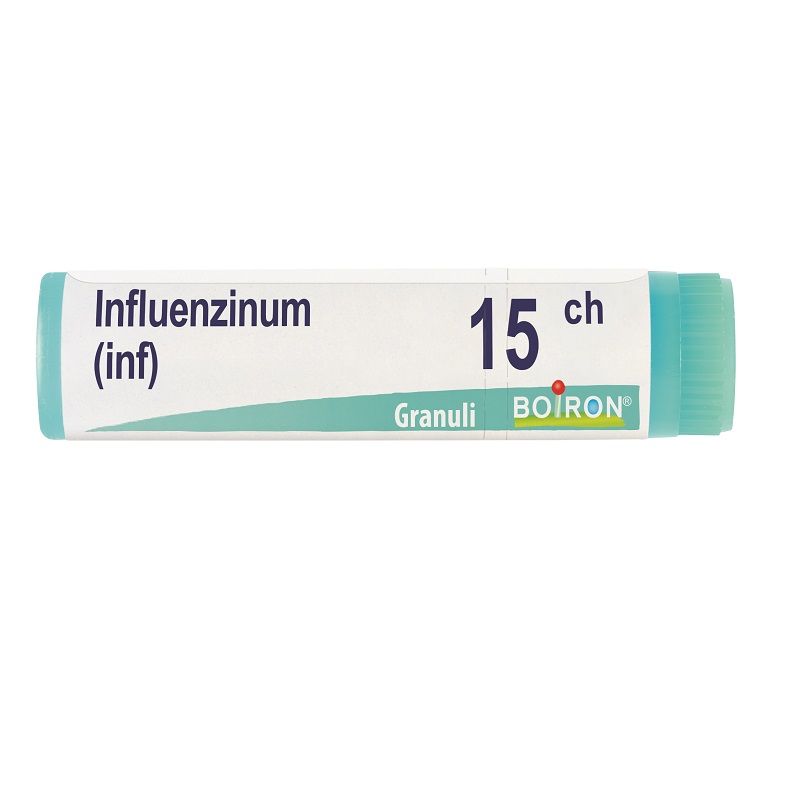Boiron Influenzinum 15CH medicinale omeopatico tubo dose 1g-1
