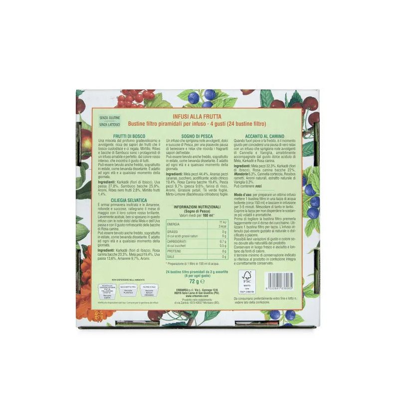 Erbamea Scatola Regalo Infusi alla Frutta 24 Bustine-3