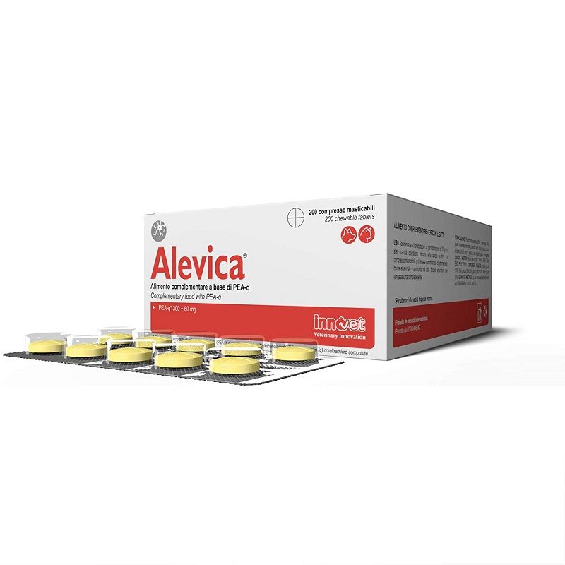 Innovet Alevica per il benessere del sistema nervoso del cane e del gatto 200 compresse-1