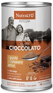 NutraLYO Integra Proteine in polvere al gusto di cioccolato 150g-1