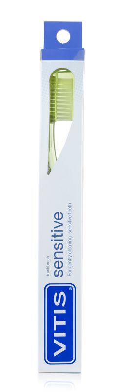 Vitis Sensitive Spazzolino per denti sensibili 1 pezzo colori assortiti-1