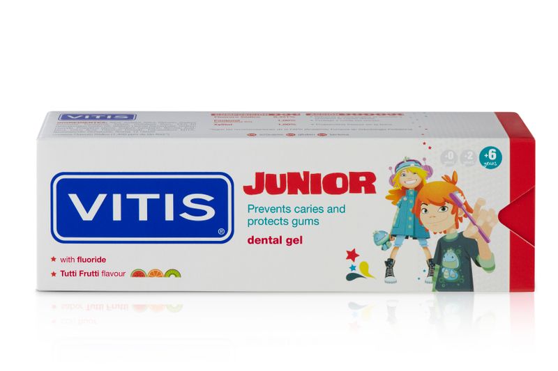 Vitis Junior Gel Dentifricio per bambini dai 6 anni 75ml-2