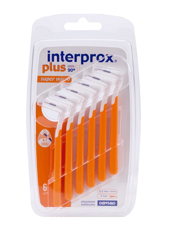 Interprox Plus Supermicro utile per eliminare la placca batterica 6 pezzi-3