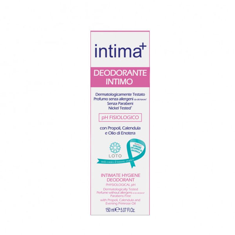 Intima+ Deodorante Intimo Spray Propoli Camomilla Olio Enotera 150ml-1