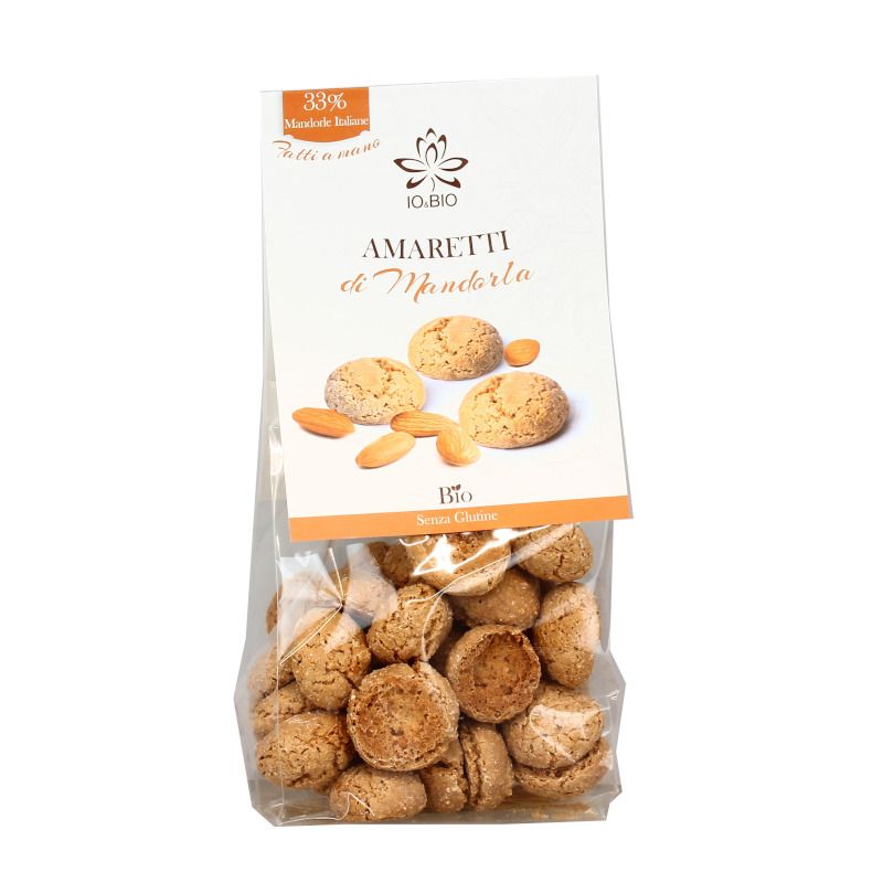 Io&Bio Amaretti di Mandorla BIO 100g-1