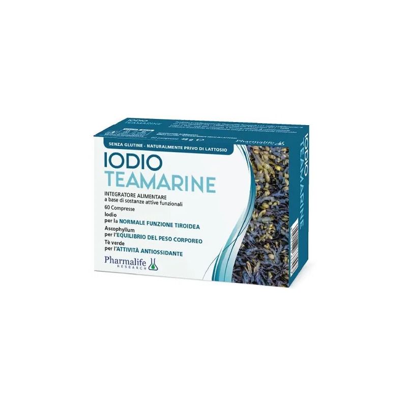 Iodio Teamarine integratore alimentare 60 compresse-1