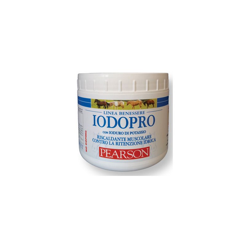Guglielmo Pearson Iodopro Gel Ritenzione Idrica Per Equini 500ml-1