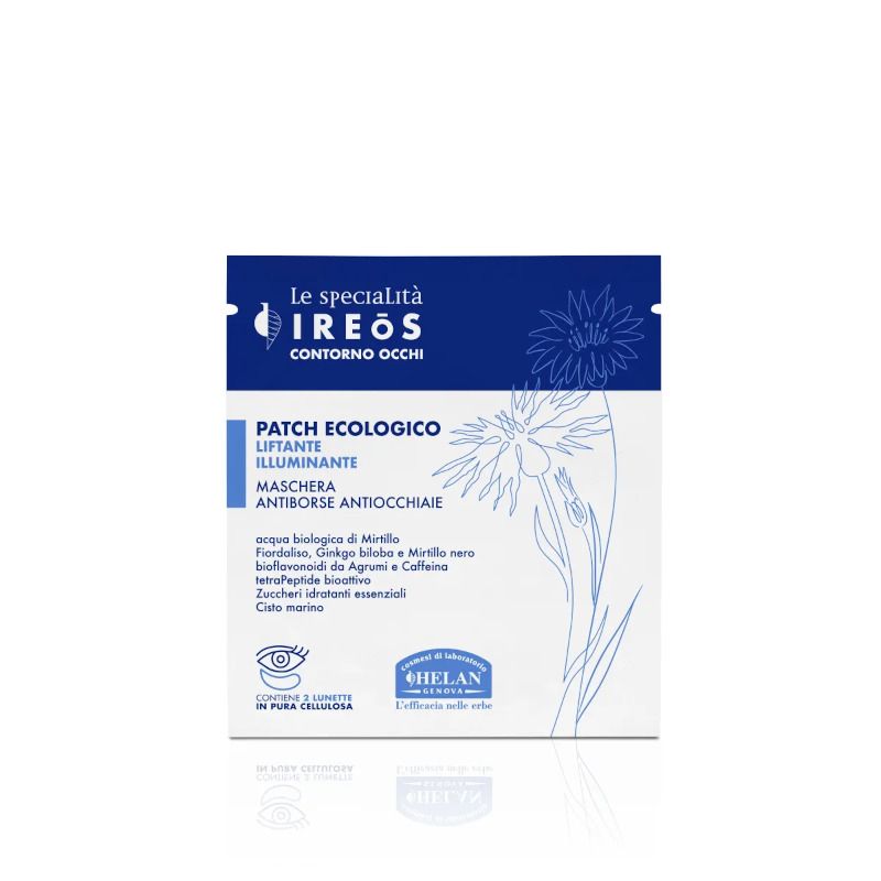 Helan Ireos Contorno Occhi patch ecologico liftante illuminante 2 pezzi-1