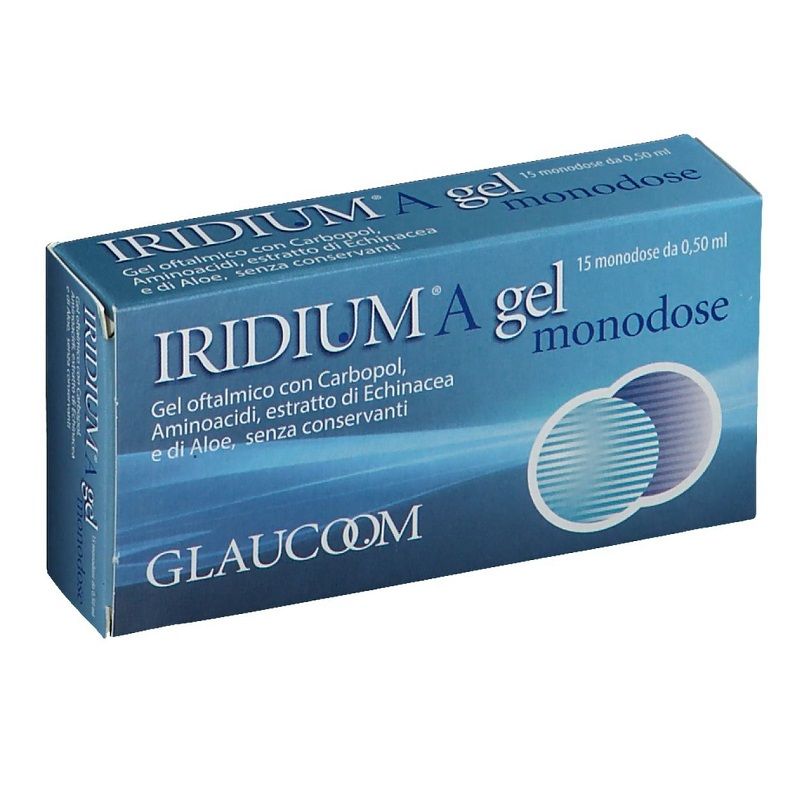 Iridium A Gel Monodose gel oftalmico 15 flaconcini-1