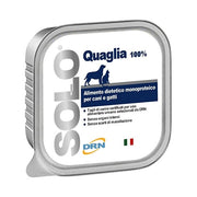 Drn Solo Quaglia Alimento Dietetico Monoproteico Umido Cani/Gatti 100g-1