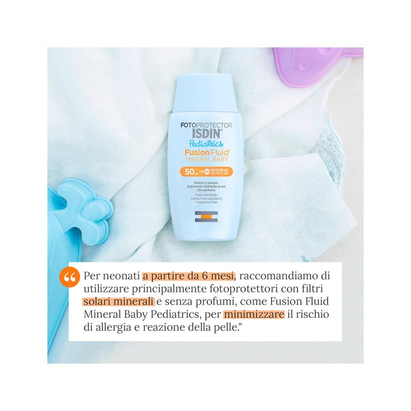 Isdin Fotoprotector Fusion Fluid Mineral Baby Pediatrics SPF50 50ml-4
