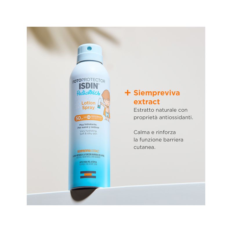 Isdin Fotoprotector Lotion Spray Pediatrics Corpo SPF50 250ml-3