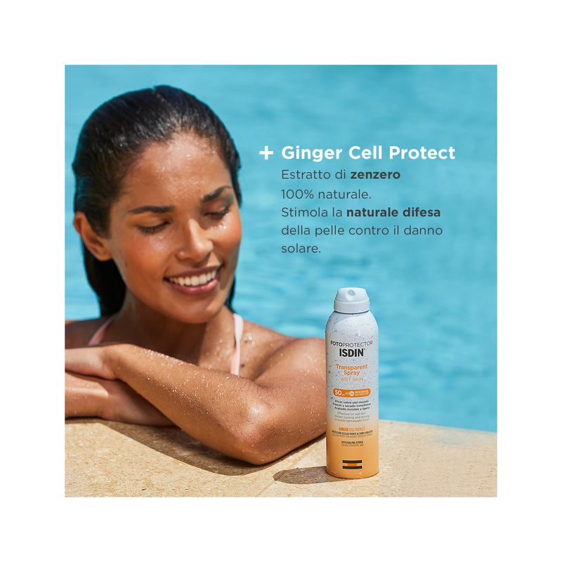 Isdin Fotoprotector Corpo Transparent Wet Skin SPF50 250ml-3