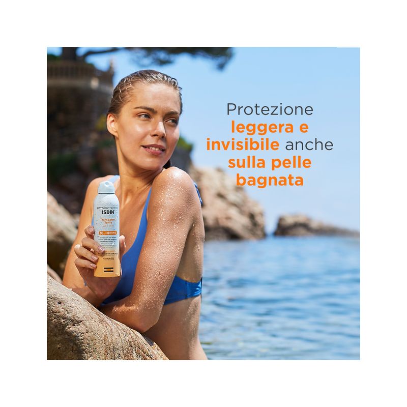 Isdin Fotoprotector Corpo Transparent Wet Skin SPF50 250ml-6