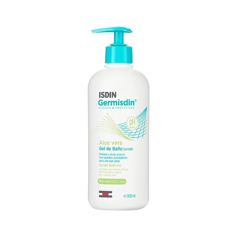 Isdin Germisdin Aloe Vera Gel da Bagno senza sapone 500ml-1