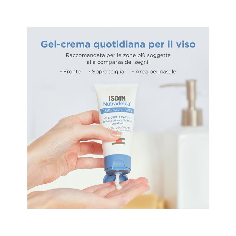 Isdin Nutradeica Gel Crema Viso Pelle Seborroica 50ml-6