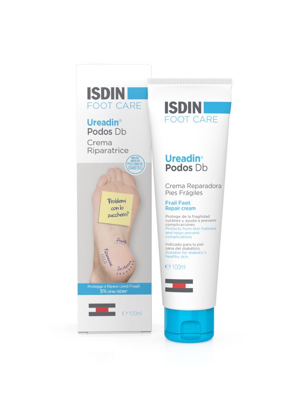 Isdin Ureadin Podos Db Crema Riparatrice Piedi Fragili 100ml-1