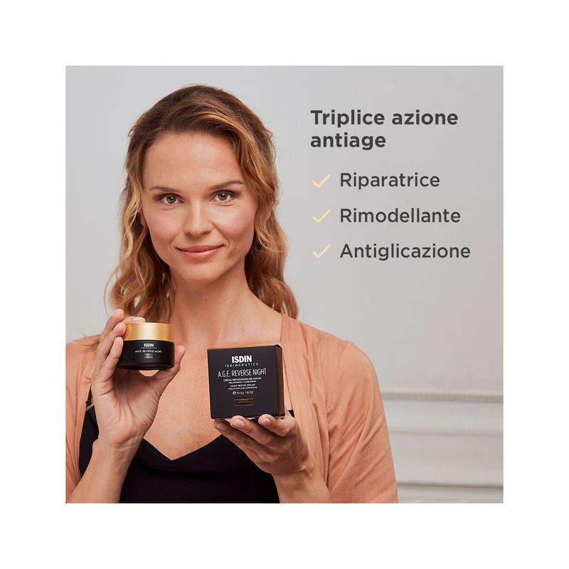 Isdin Isdinceutics Crema Viso Age Reverse Night 50ml-2