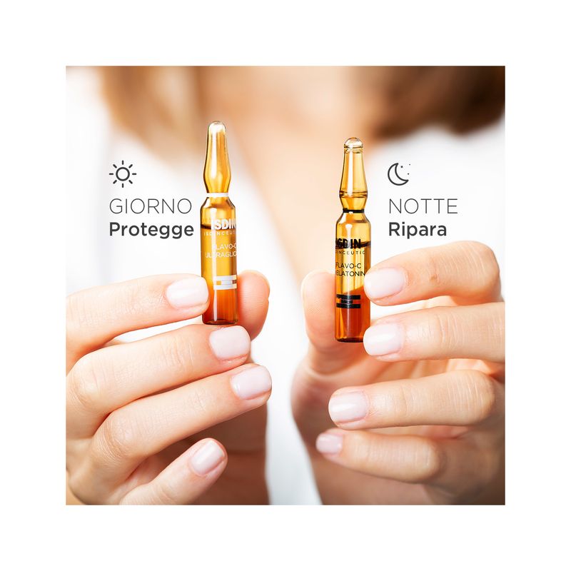 Isdin Isdinceutics Flavo C Day&Night Viso 20 Fiale-2