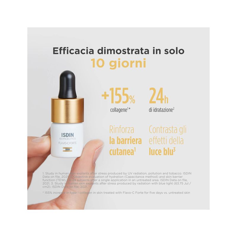 Isdin Isdinceutics Flavo-C Forte Viso 1 Flaconcino-4