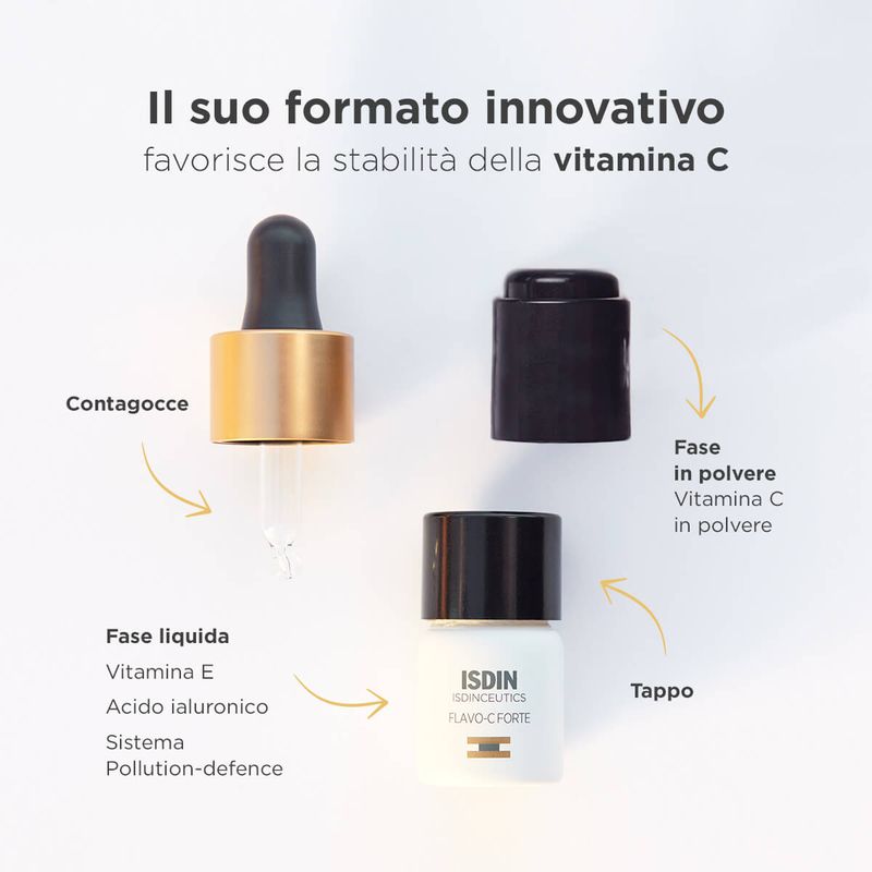 Isdin Isdinceutics Flavo-C Forte Viso 3 Flaconcini-5