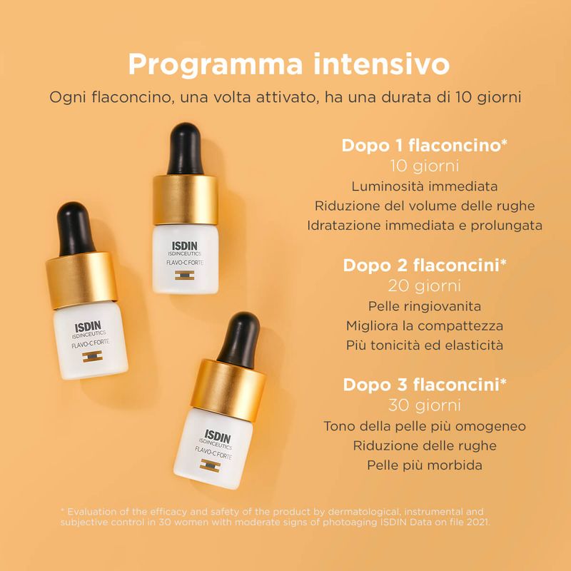 Isdin Isdinceutics Flavo-C Forte Viso 3 Flaconcini-9