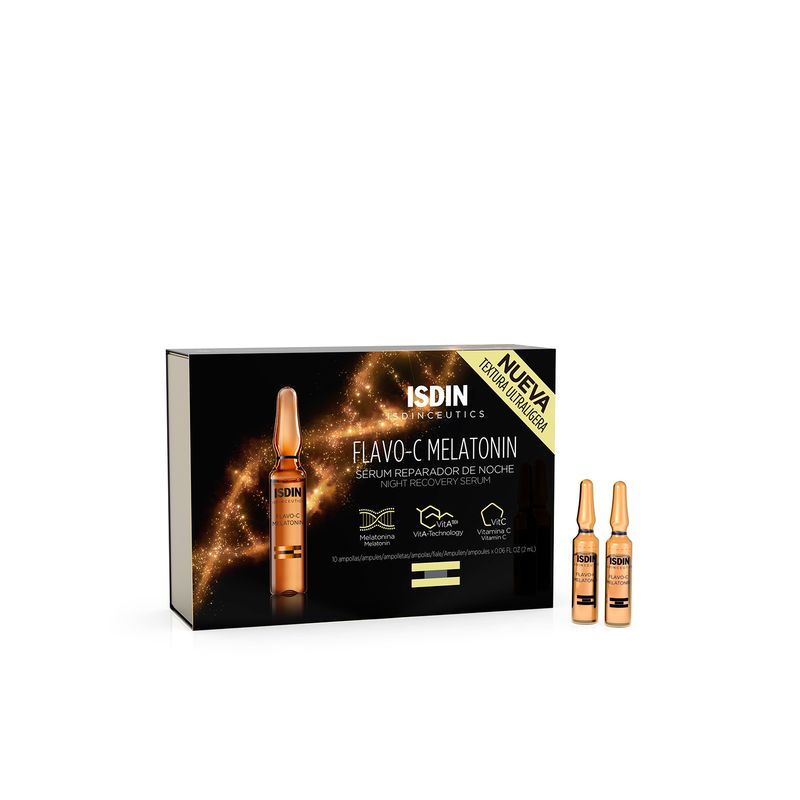 Isdin Isdinceutics Flavo-C Melatonin Viso 30 Fiale-1