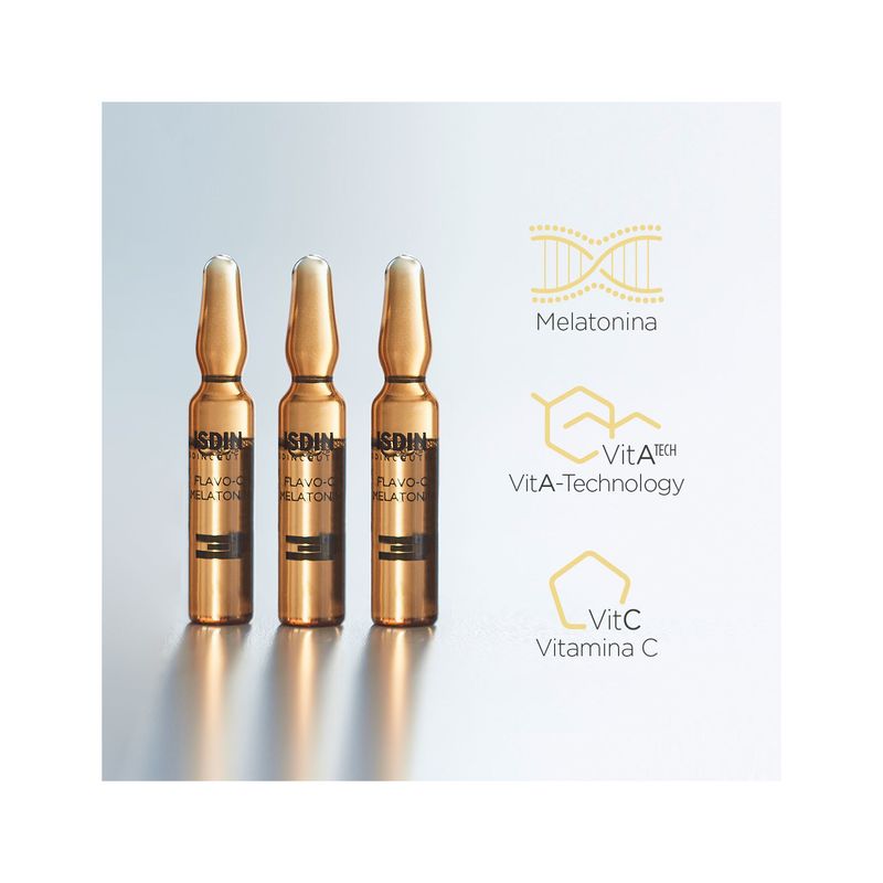 Isdin Isdinceutics Flavo-C Melatonin Viso 30 Fiale-4