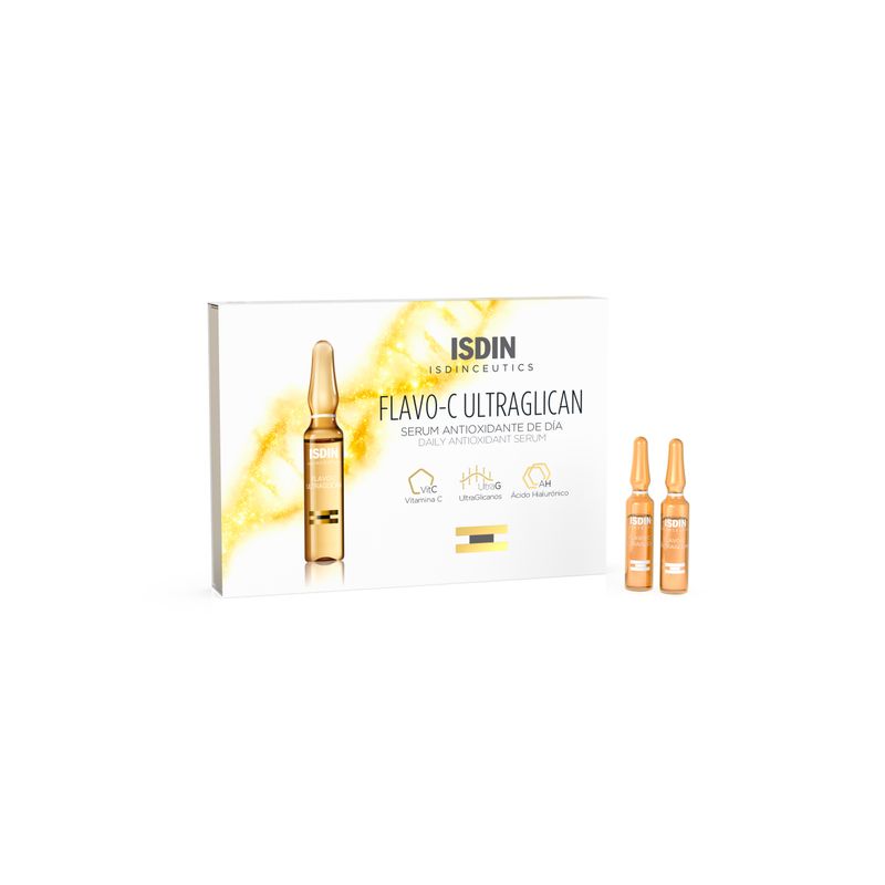 Isdin Isdinceutics Flavo-C Ultraglican Viso 10 Fiale-1