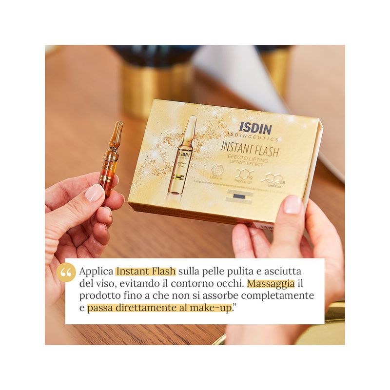 Isdin Isdinceutics Instant Flash Viso 5 Fiale-6