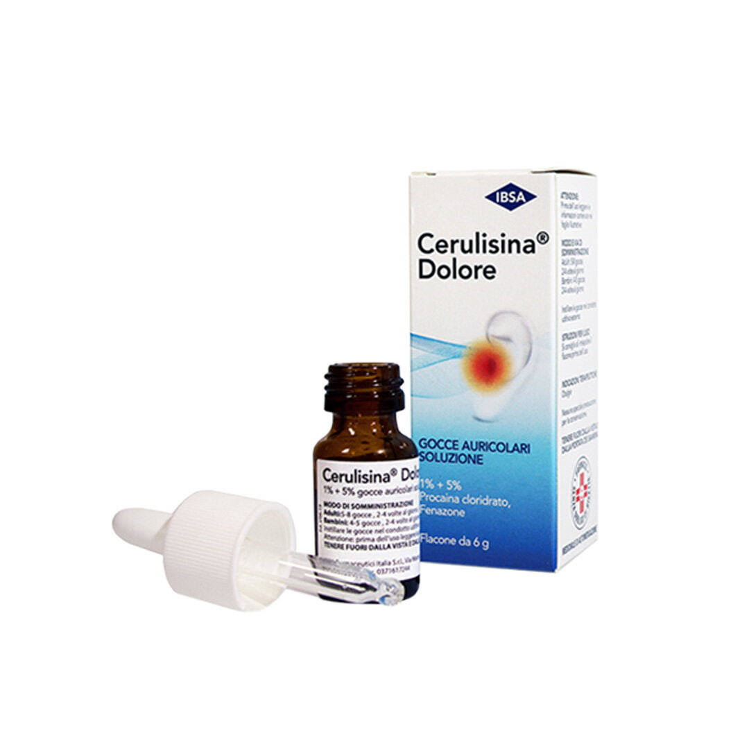 Cerulisina Dolore Gocce Auricolari Soluzione 6ml-5