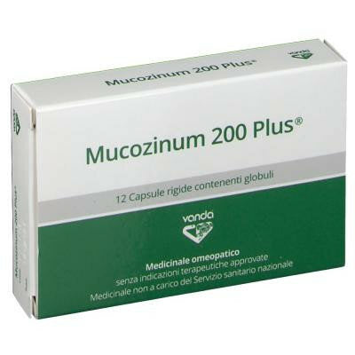 Mucozinum 200 plus 12 capsule globuli uso sublinguale-2