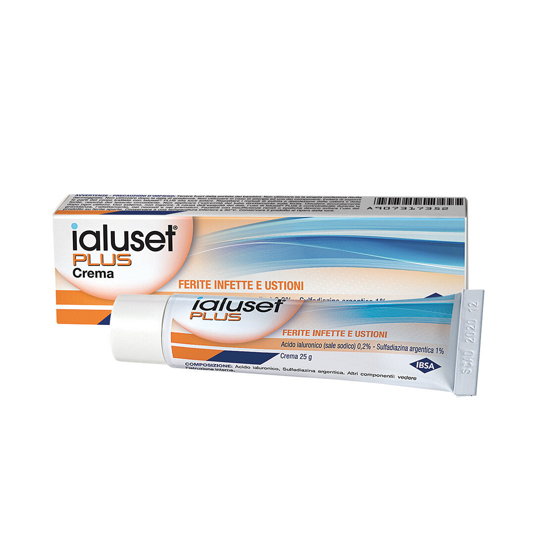 Ialuset Plus crema utile per ferite e ustioni 25g-6