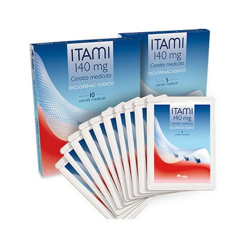 Itami 140mg Cerotto medicato 10 pezzi-2