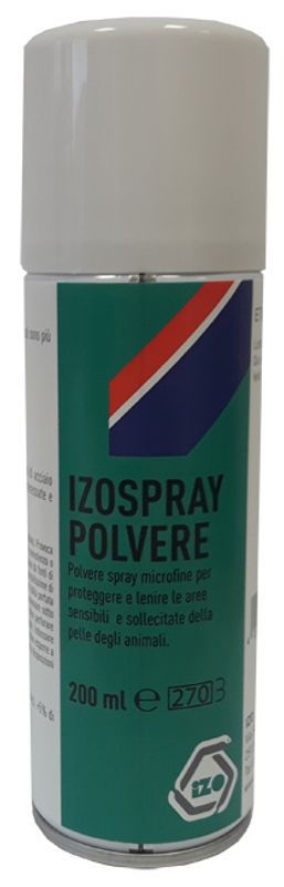 Izospray Polvere Spray Microfine Per Proteggere E Lenire Aree Sensibili Animali Bomboletta 200ml-1