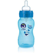 J Bimbi B Free Me Blu Biberon Polipropilene Tettarella Silicone 260ml 0 Mesi+-1