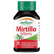 Jamieson Mirtillo Billberry per la funzionalità del microcircolo 60 capsule vegetali-1