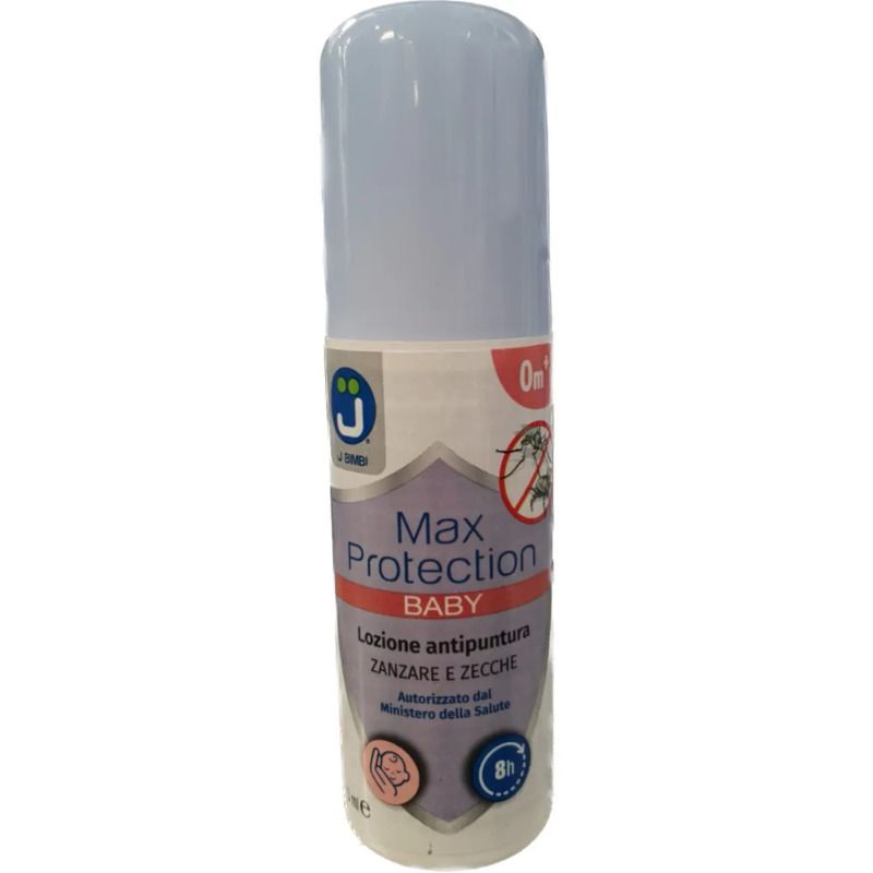 J Bimbi Max Protection Lozione Repellente Zanzare E Zecche Baby 75ml 0Mesi+-1