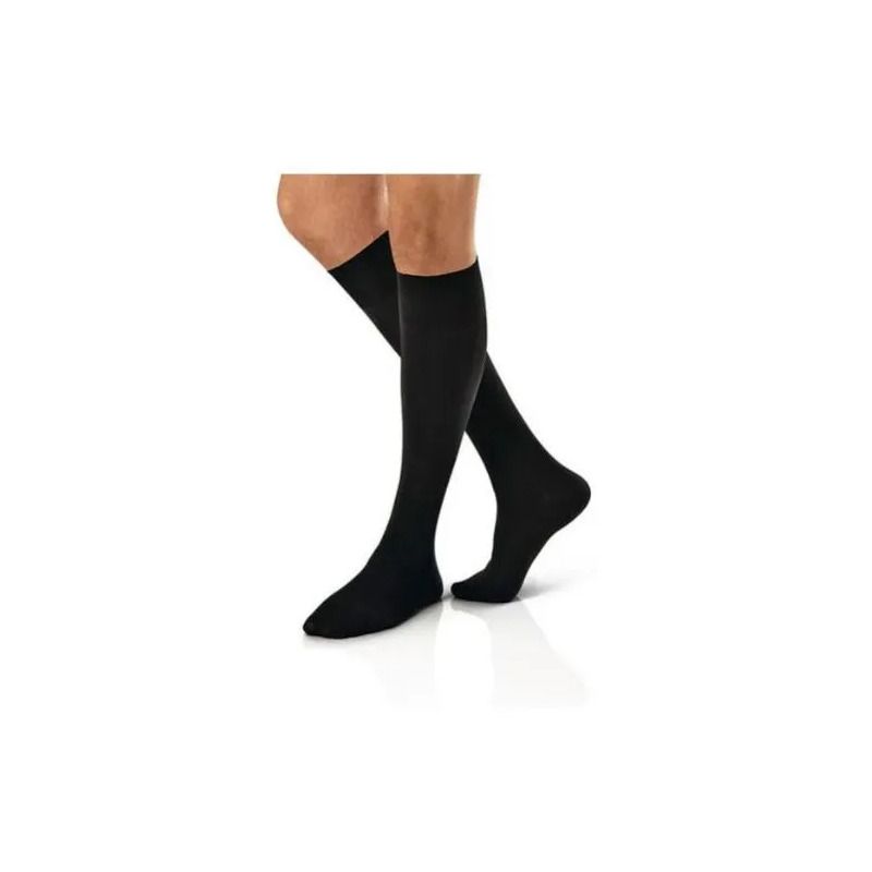 Jobst For Men calza compressiva a gambaletto 15-20mmhg colore nero-1