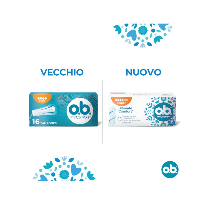 O.B. Super Pro Comfort per flusso intenso 16 pezzi-9